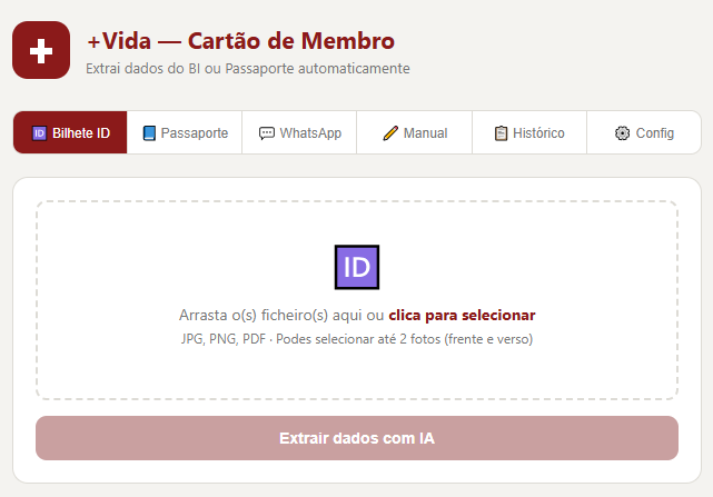 Extractor de dados com IA